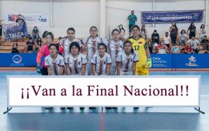 Lee más sobre el artículo A la final nacional del futsal damas !!