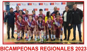 Lee más sobre el artículo Campeonas regionales futsal sub-14